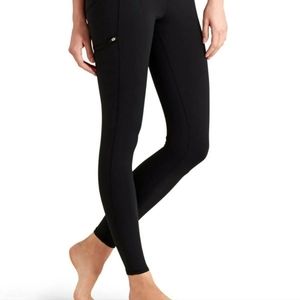 Athleta Drifter Leggings Size Small Zip Pockets